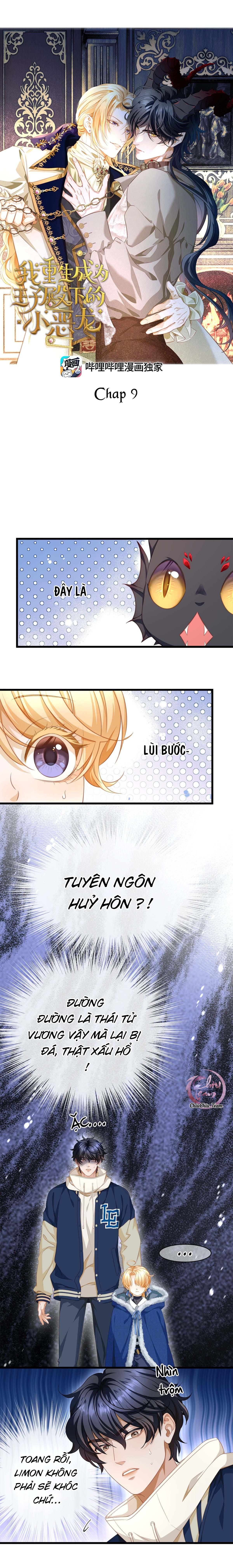 Đọc truyện Tôi Tái Sinh Thành Tiểu Ác Long Của Hoàng Tử Điện Hạ - Chapter 9